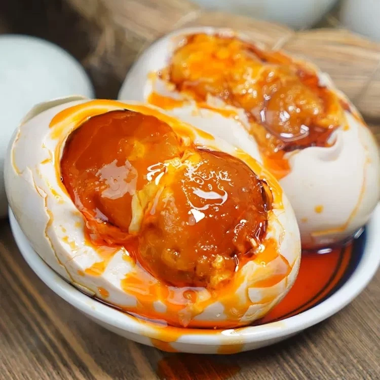 双黄烤海鸭蛋广西北部湾双黄咸鸭蛋正宗流油双黄蛋礼盒装即食整箱