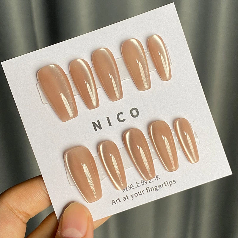 【温婉】NICO设计穿戴甲 纯手工穿戴甲 高端穿戴甲 美甲穿戴甲
