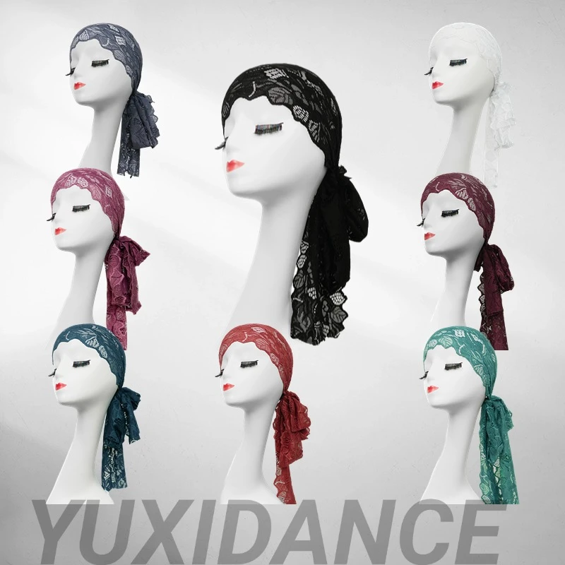 拉丁舞摩登舞舞蹈蕾丝发带发绳舞蹈配饰时尚个性百搭弹力彩色16CM