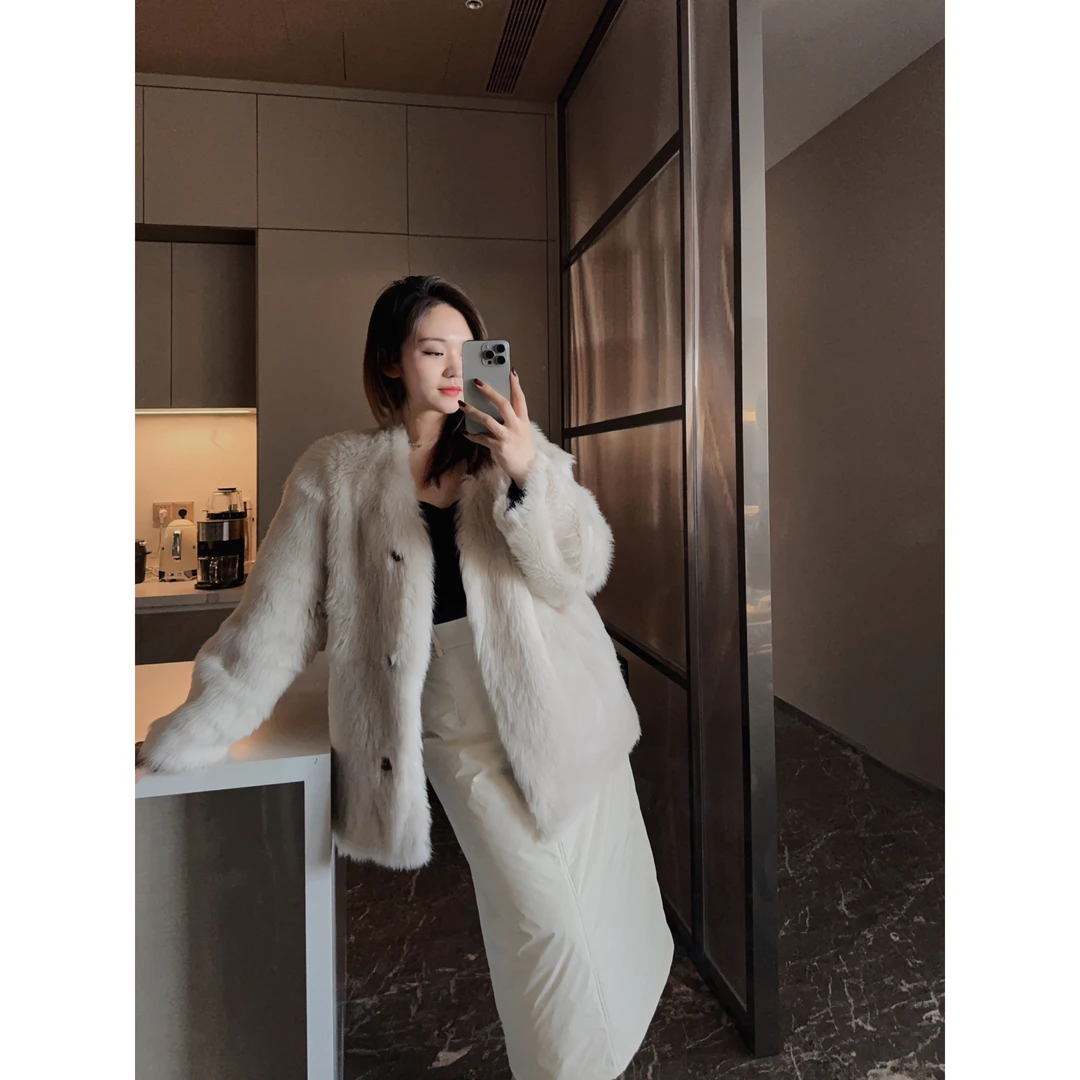 OSENSO"棉裙"冬季气质百搭时尚韩版设计感显瘦中长款半裙QZ231054