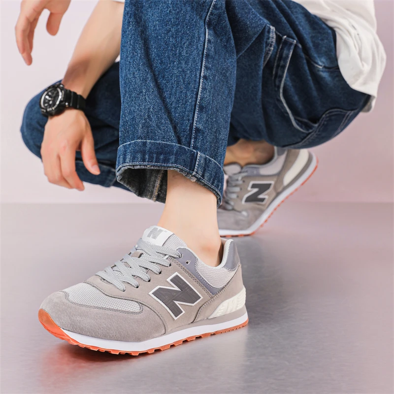 【破价福利】新百伦新款男女百搭舒适透气网面运动鞋 574