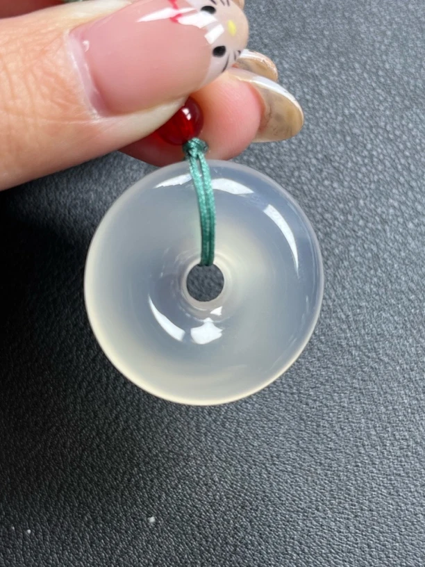 天然玉髓玛瑙平安扣