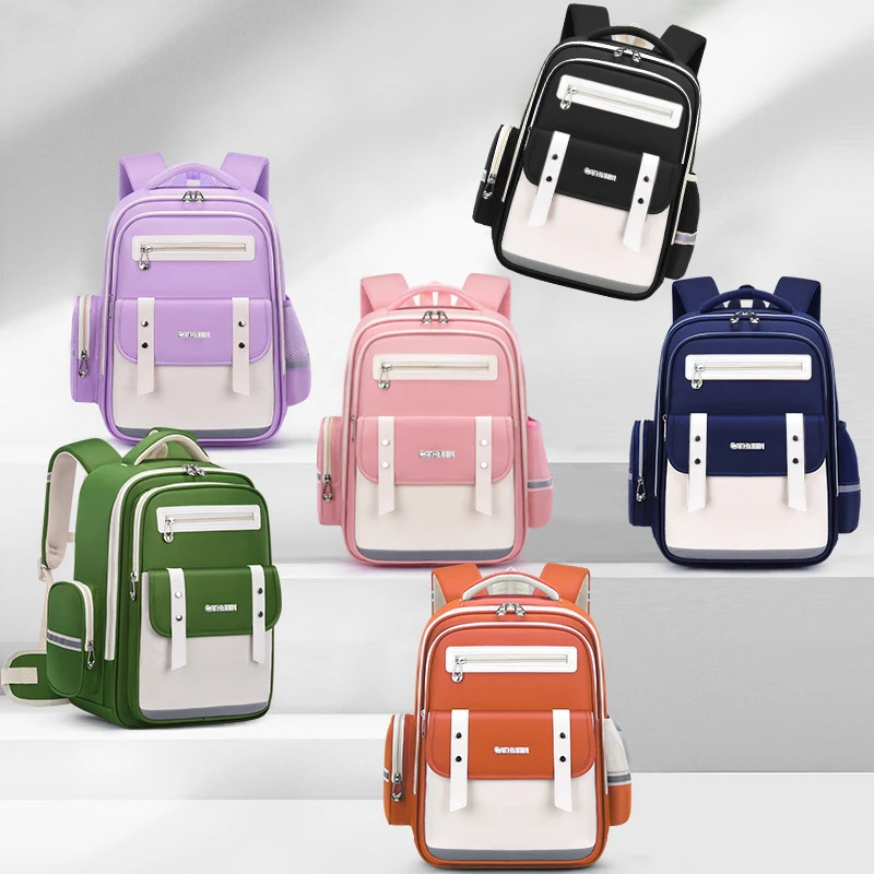 5.0云朵护腰带书包小学护脊书包大容量减负书包1-9年级防水双肩包