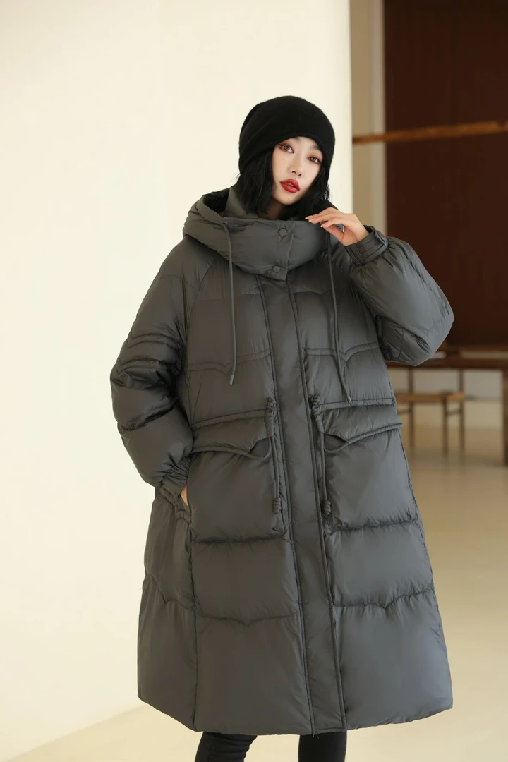 冬季女士加厚保暖外套001-100号