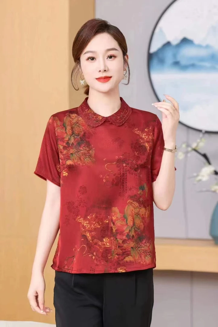 801-900号中老年妈妈装小衫裤子马甲外套毛衣