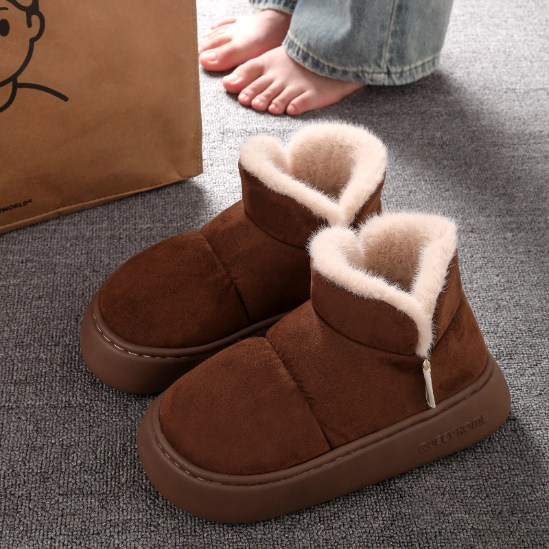 ₂₀₂₄简裳⠐ 2024新款雪地靴女款加绒加厚女士棉鞋冬季防滑保暖外穿