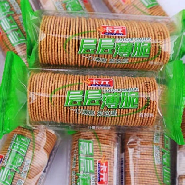 层层薄脆超薄香葱咸味饼干巧克力整箱小吃散装大礼