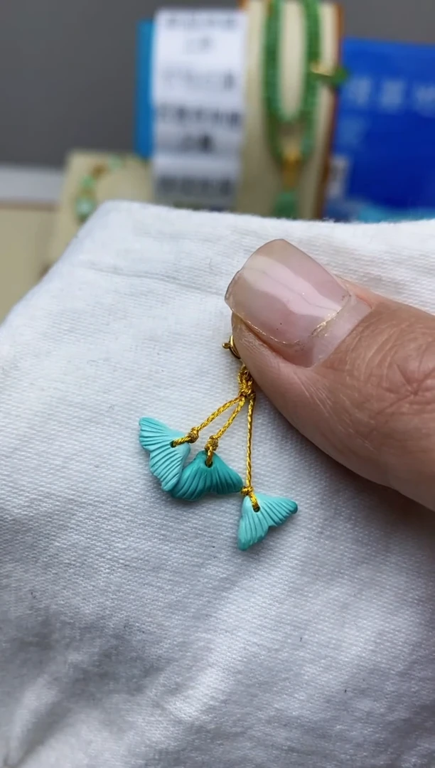 【闪购商品】绿松石吊坠未镶嵌D68