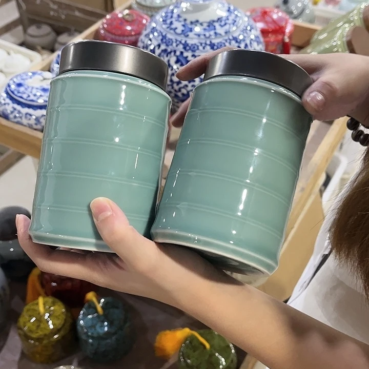 罐高端茶叶罐储物罐密封罐！