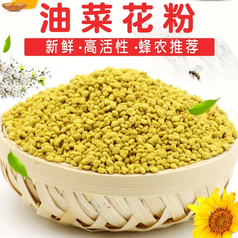 长冀花粉饲料蜜蜂花粉 蜂粮蜂花粉油菜花粉蜂粮 养蜂油菜花粉喂蜂