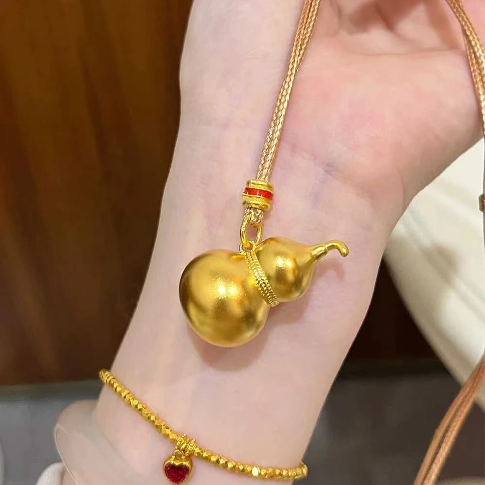 吊坠 吊坠 精品国风实心葫芦吊坠