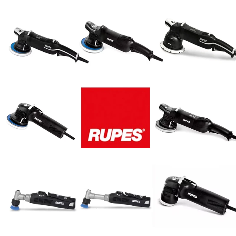 意大利RUPES路贝狮抛光机大脚DA偏心机 5寸15三代 LH19E RO同心机