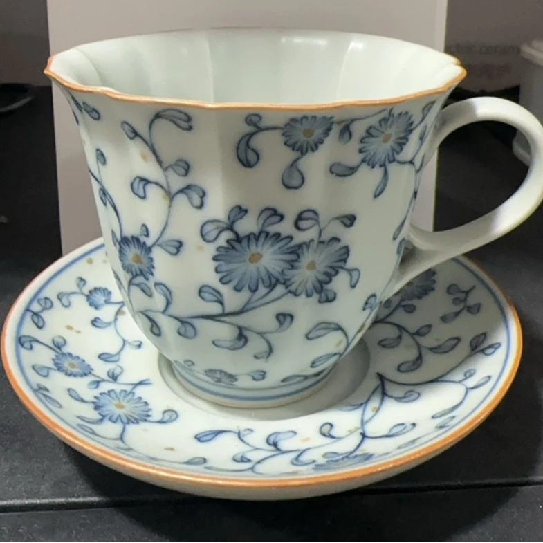 【闪购商品】菊花汝窑咖啡杯