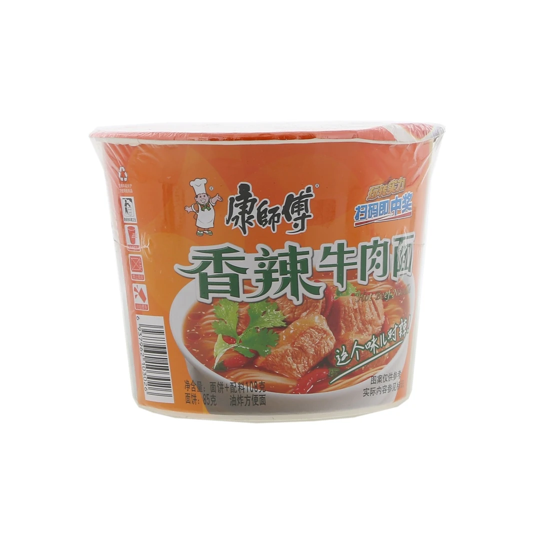 康师傅香辣牛肉面108g