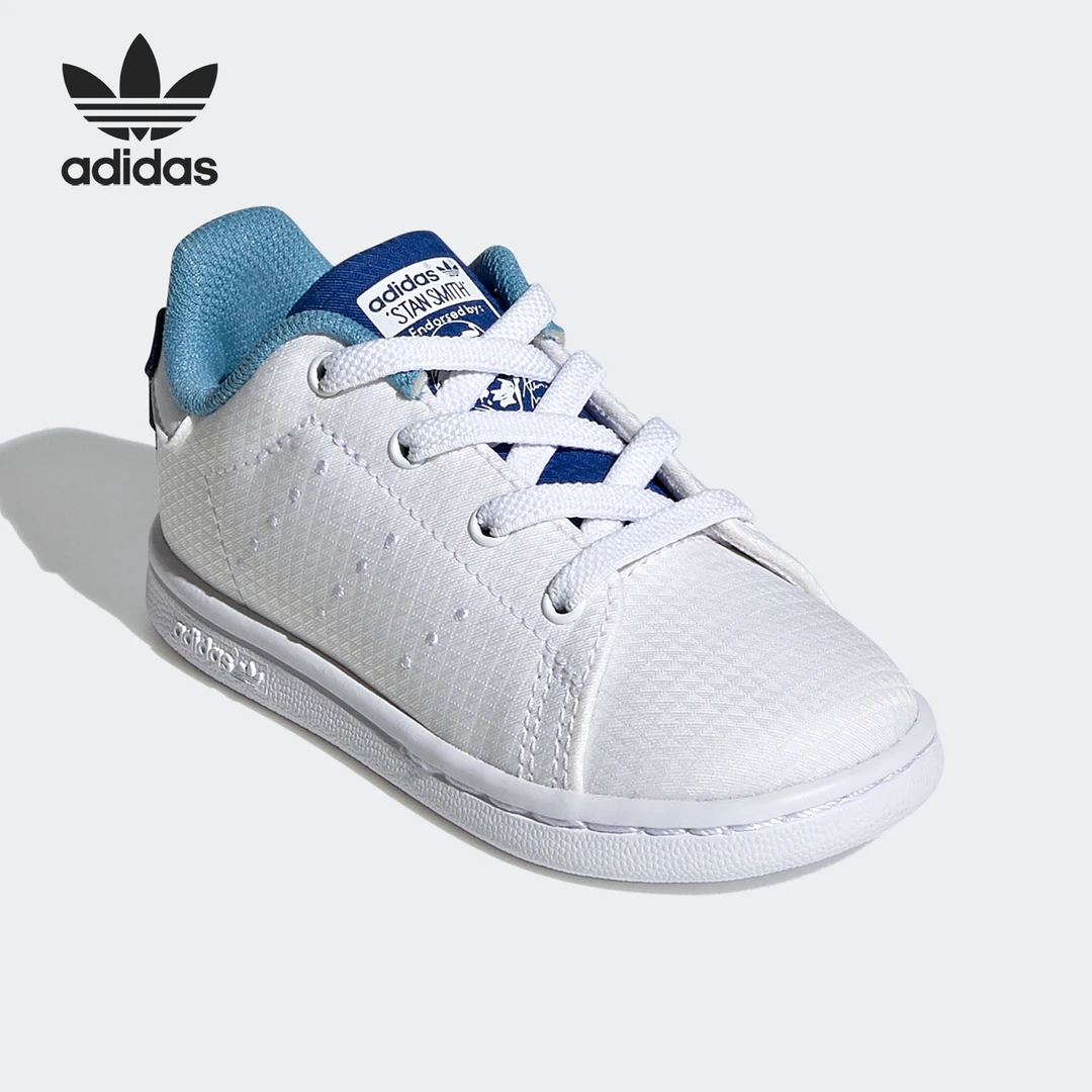 【瑕疵A772】Adidas/阿迪达斯三叶草儿童休闲轻便运动板鞋FX6005