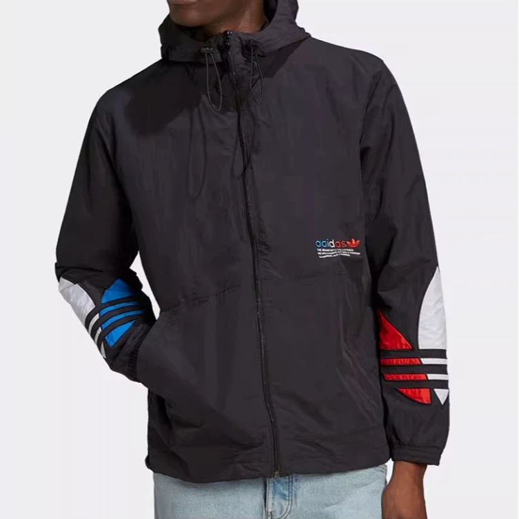 Adidas/阿迪达斯三叶草夏季男子运动休闲夹克外套GN3559