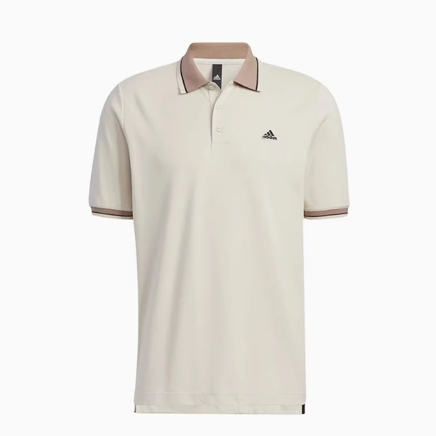 ADIDAS/阿迪达斯 短袖男装夏季针织简约翻领POLO衫休闲T恤 HS4392