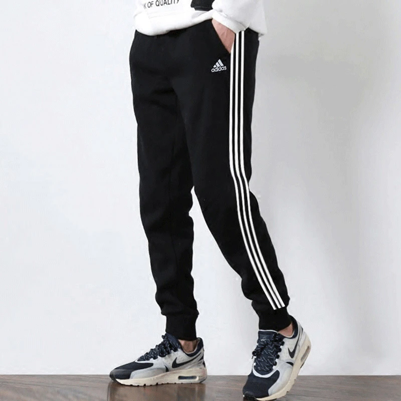 Adidas/阿迪达斯经典款三条纹收口运动小脚男子运动长裤BP8742