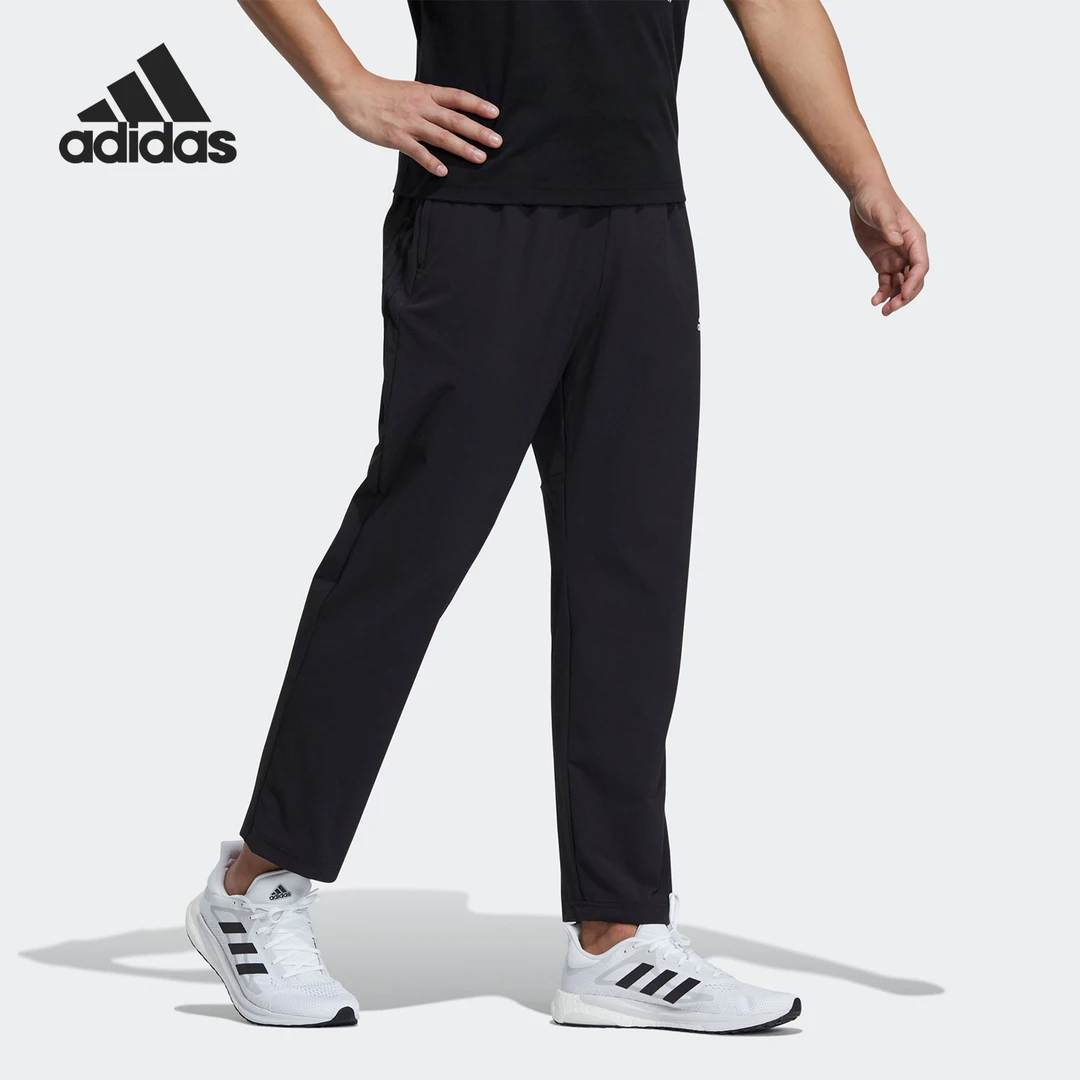 Adidas/阿迪达斯春季男子跑步透气运动舒适休闲长裤 GP0952户外