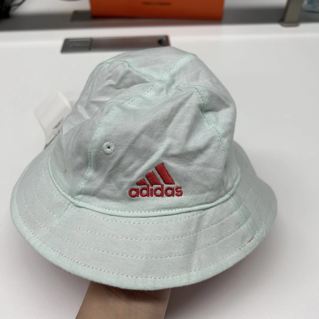 Adidas/阿迪达斯双面可戴男女儿童同款休闲运动渔夫帽 FL8995