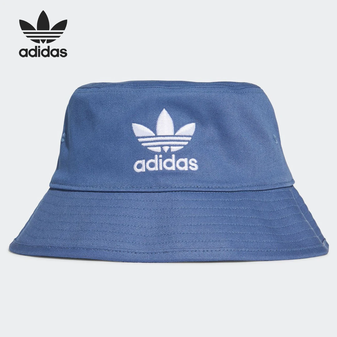 Adidas/阿迪达斯三叶草遮阳渔夫帽休闲运动帽百搭 GN4904女款时尚