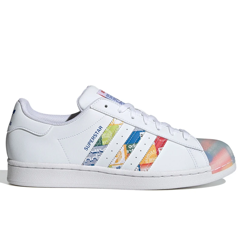 【瑕疵B381】adidas/阿迪达斯三叶草经典贝壳头鞋休闲板鞋GX2717