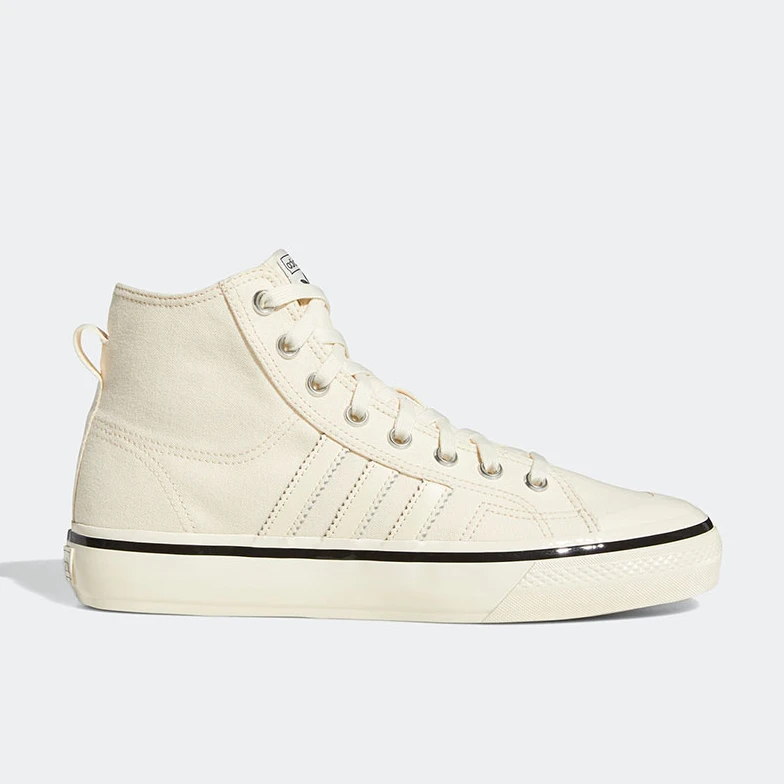 Adidas/阿迪达斯三叶草帆布鞋高帮男女经典运动休闲鞋板鞋GX8347