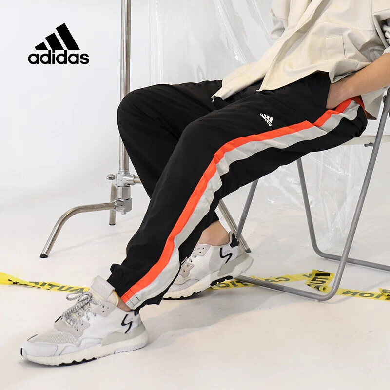 阿迪达斯 （adidas）男裤春季运动裤跑步训练健身裤子透FM5429