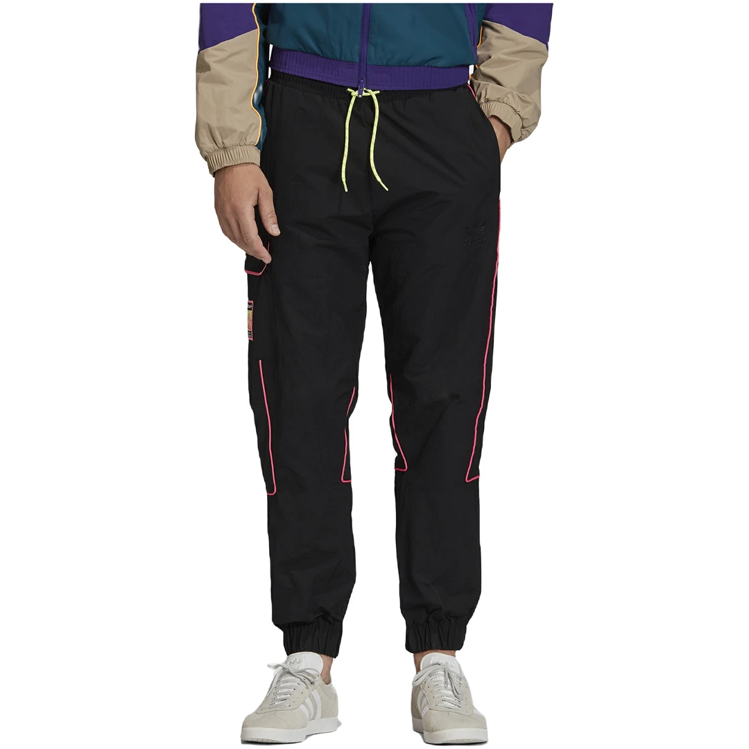 Adidas/阿迪达斯 TRACK PANT男子休闲运动收口裤 FR0592男士户外