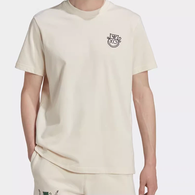 Adidas/阿迪达斯三叶草男运动休闲舒适透气印花短袖T恤HL9240