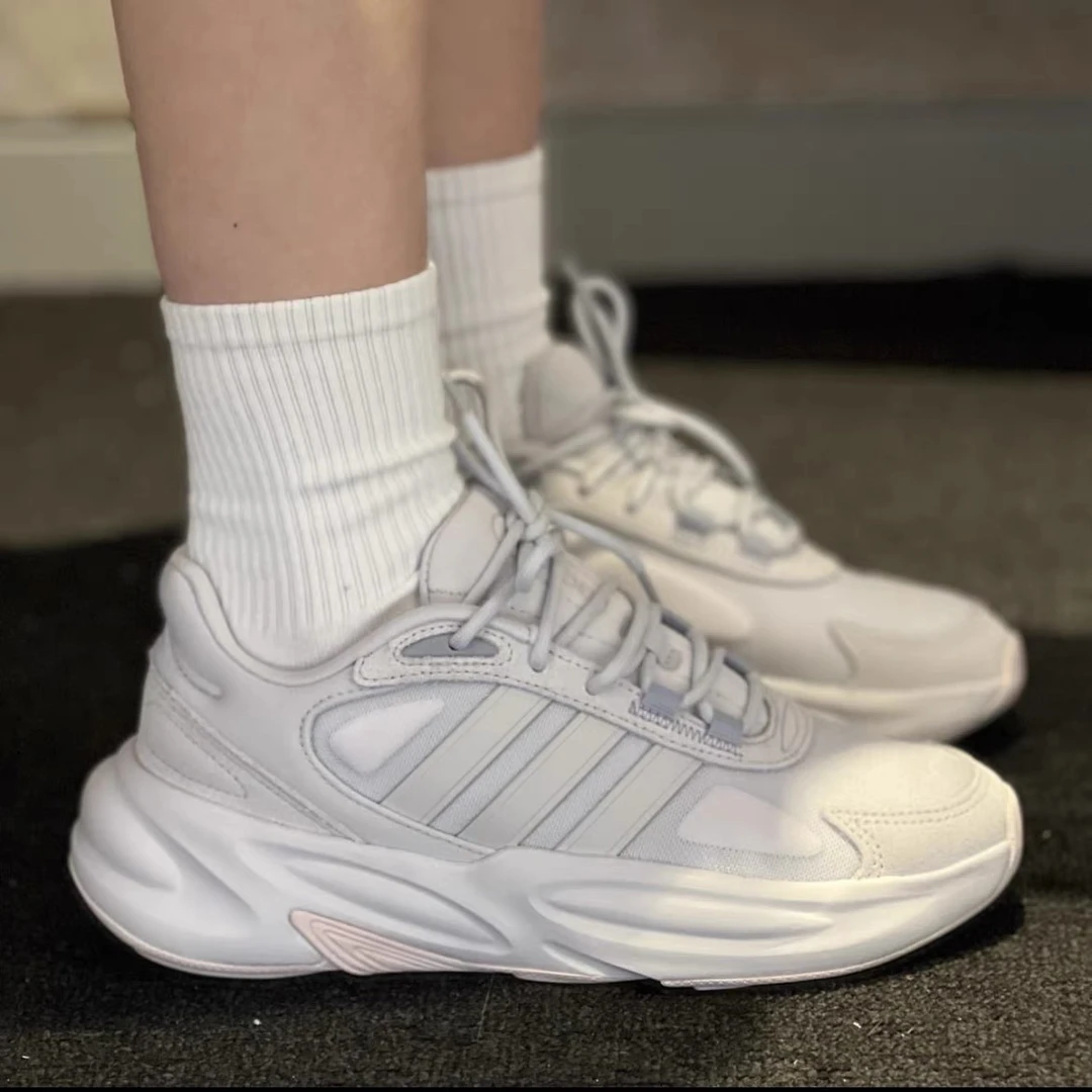 adidas/阿迪达斯 OZELLE老爹鞋男女同款运动缓震透气跑步鞋GX1728
