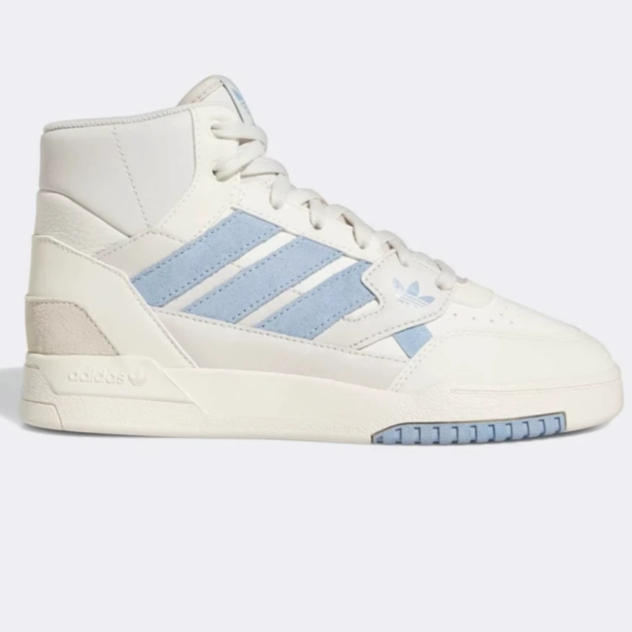 Adidas/阿迪达斯三叶草女子经典高帮耐磨休闲运动板鞋 FZ5717