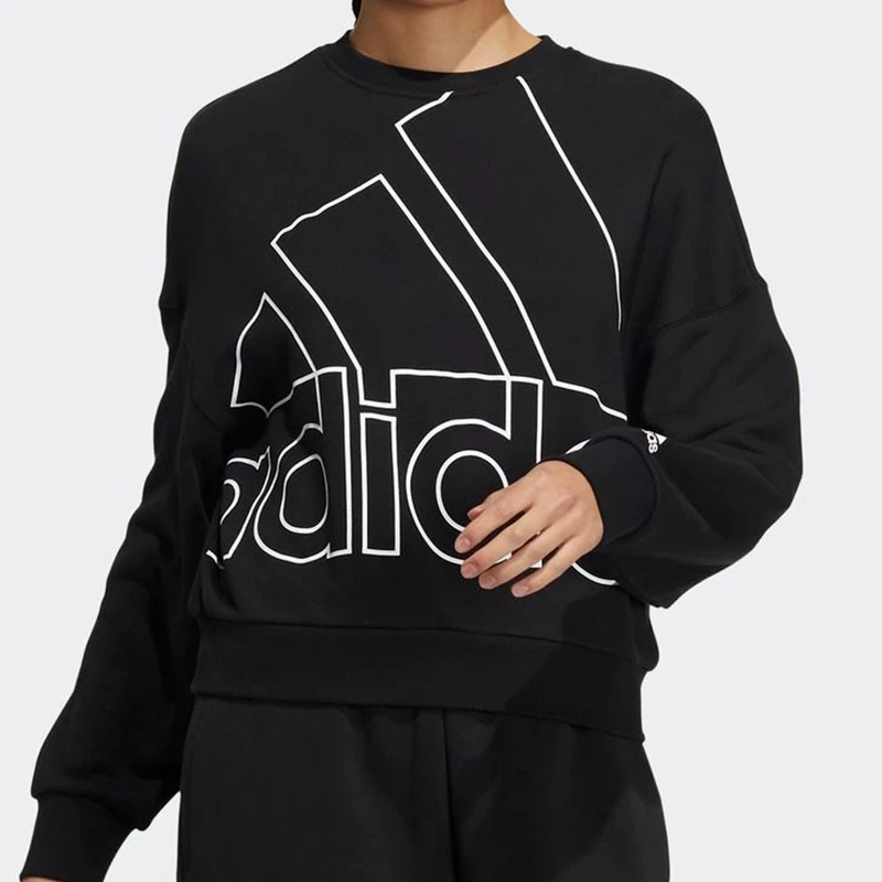 Adidas/阿迪达斯 休闲女子时尚潮流运动圆领套头衫卫衣 HM9378