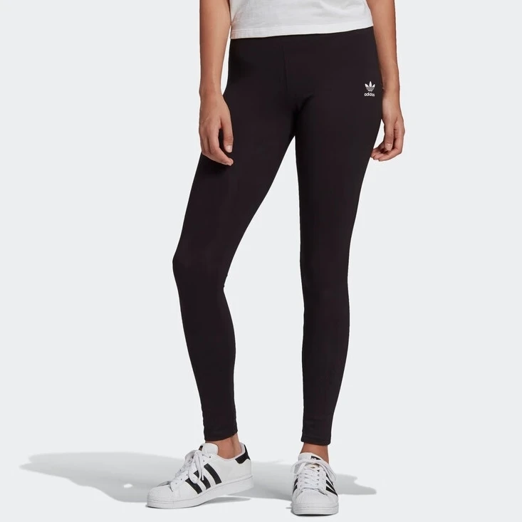 adidas阿迪达斯三叶草 夏季女装运动休闲训练绑腿裤 GN8271