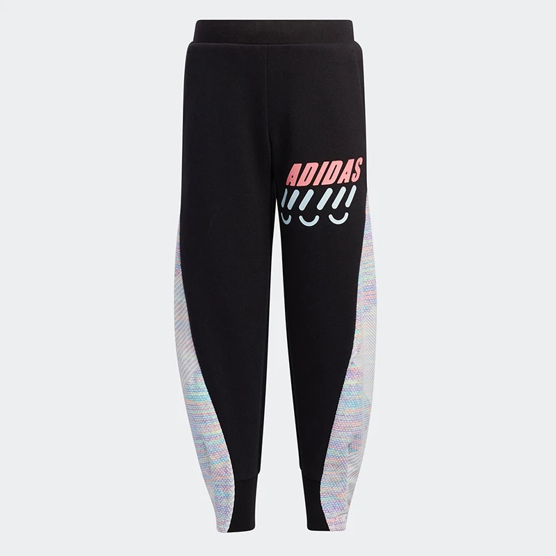 Adidas阿迪达斯 春季小童裤休闲裤运动训练时尚长裤HD9984儿童