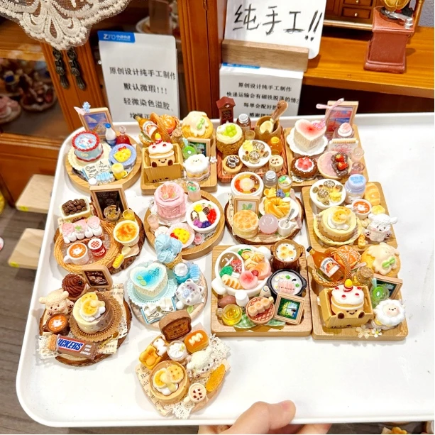 （清台面）手工DIY树脂食玩冰箱贴