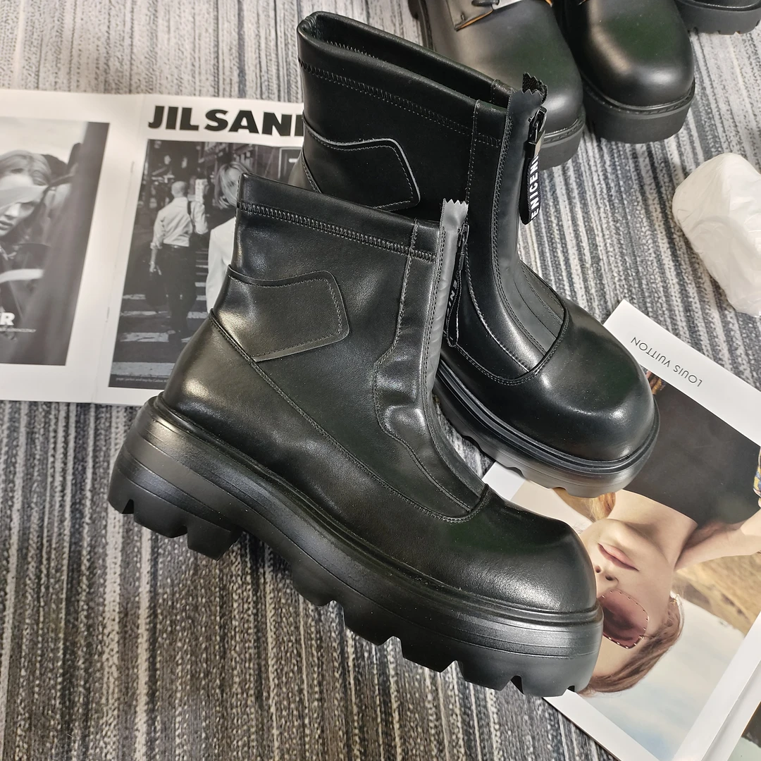 【58米术哥专区】低帮男皮鞋加绒马丁靴板鞋运动鞋大黄靴