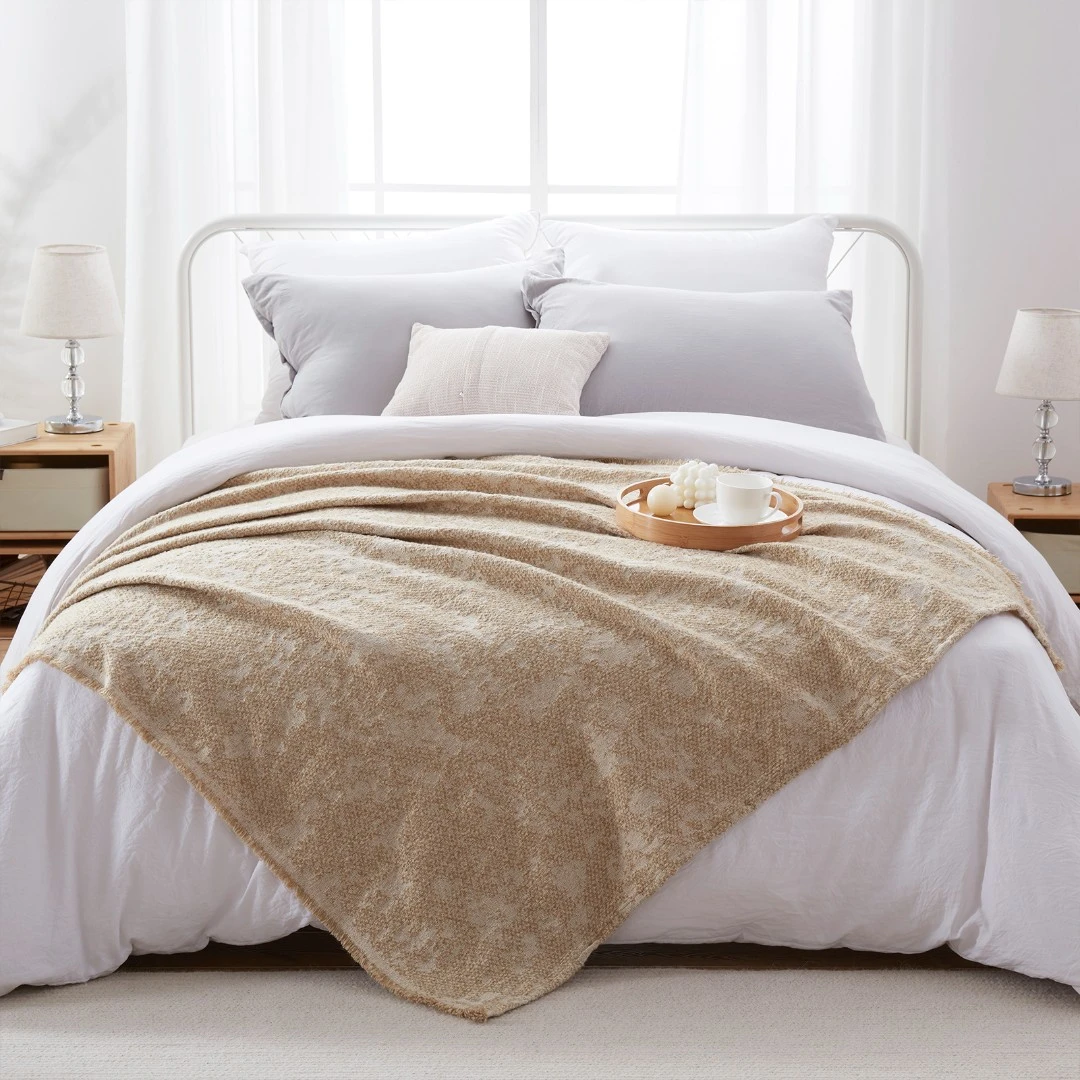 居家好物哎呦家11654仿羊毛毯子150×200午睡毯加厚