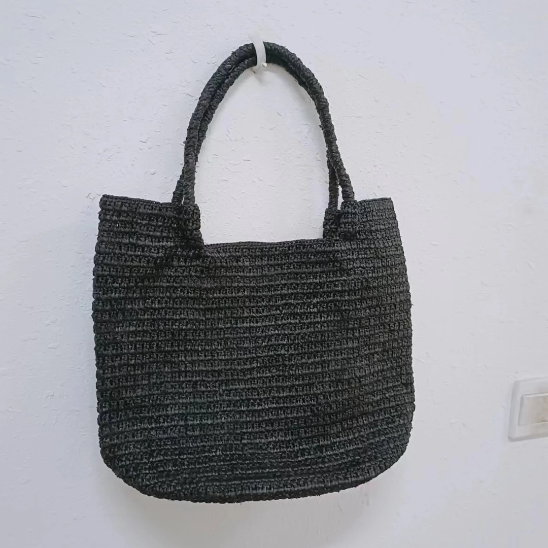 出口订单复古田园风编织菜篮子包【哎呦家17332】