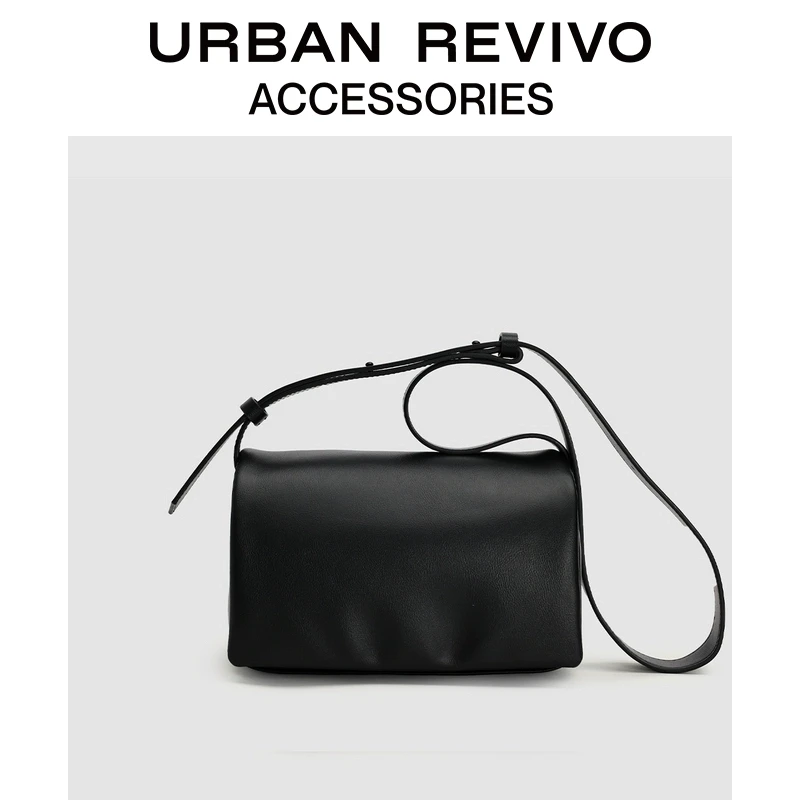 URBAN REVIVO2024夏季新款通勤百搭质感斜挎包UAMB40060