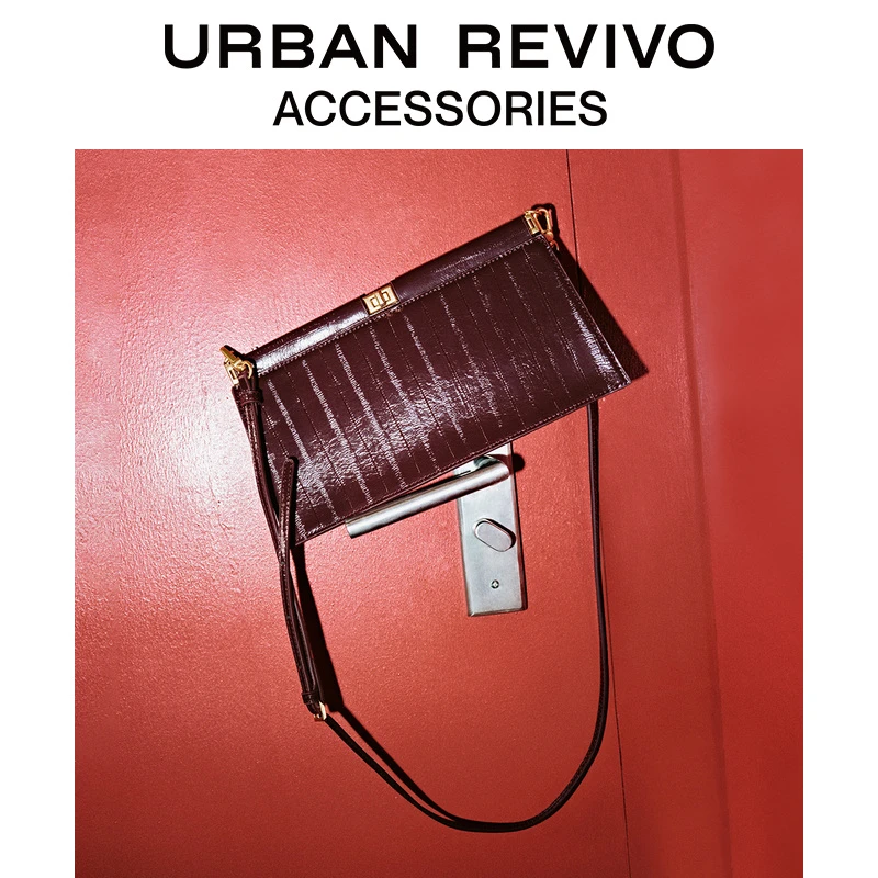 URBAN REVIVO女士优雅气质单肩斜挎包UAWB40396