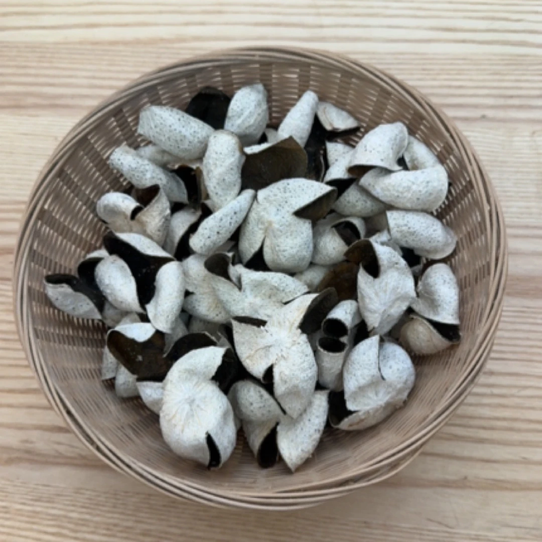 《2023东甲圈枝大青》新会陈皮纯干仓花香味香好感好