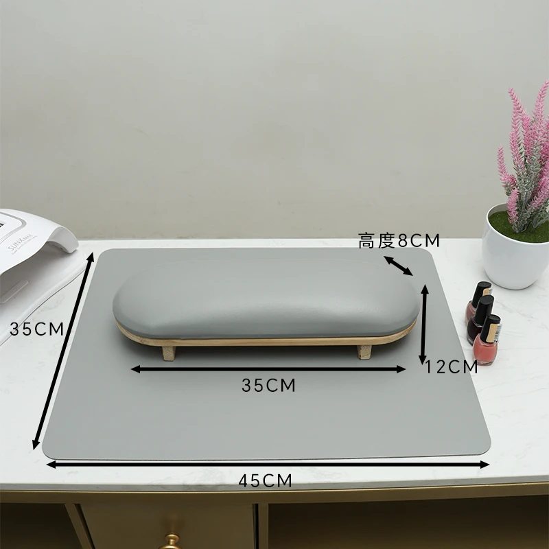 美甲手枕套装俄式极简风桌垫新款网红款美甲店工具 ins 美甲垫