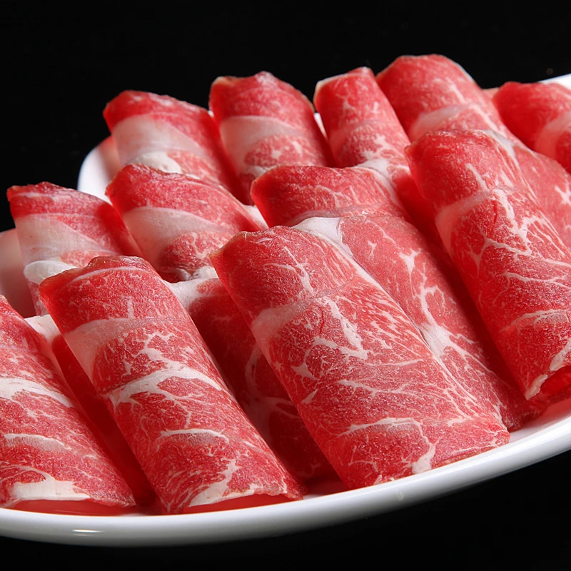 内蒙古原切肥牛卷150g*8袋