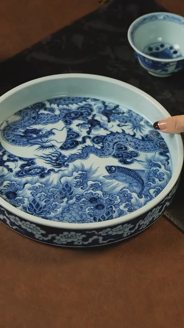 【闪购商品】陶瓷鱼化龙陶瓷套装