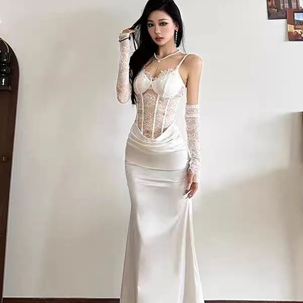 (直播扣号链接)废土风辣妹连衣裙设计款女装爆款