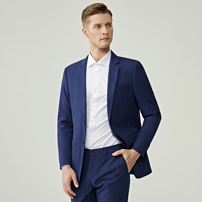 西服套装男士职业正装商务休闲韩版修身大学生面试小西装外套单西