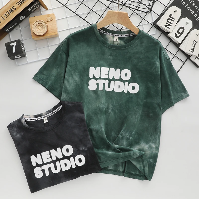 胖童t恤男短袖加肥加大夏季短T中大童户外纯棉休闲T胖孩子透气棉T