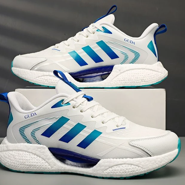 【男女同款】秋季爆米花高弹运动轻便减震跑步鞋情侣款百搭透气跑鞋