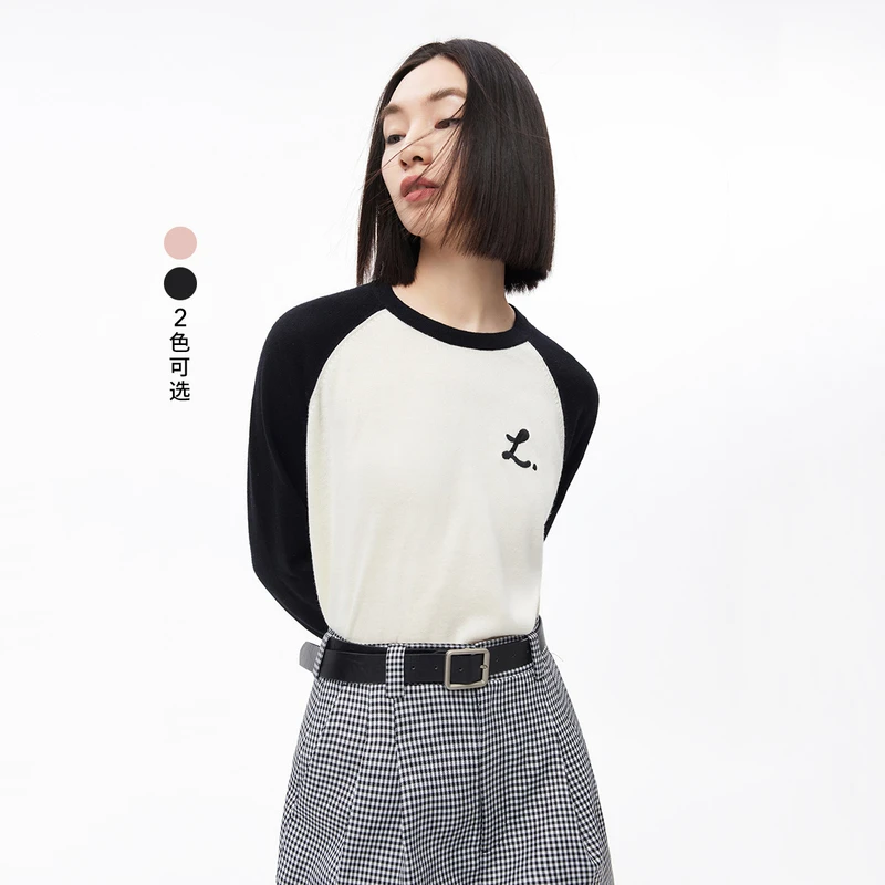 【大叔专享】LILY2023春新款女装毛针织衫123149TK939
